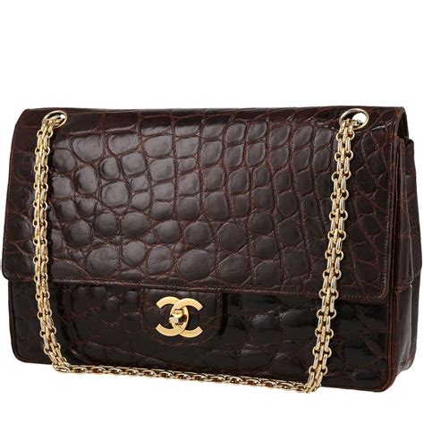 borsa chanel pelle di coccodrillo|moda Chanel borse.